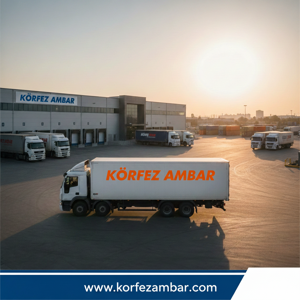 Körfez Ambar Adana taşımacılık ve lojistik hizmetleri kapsamında kullanılan profesyonel nakliye araçları ve ambar tesisleri.